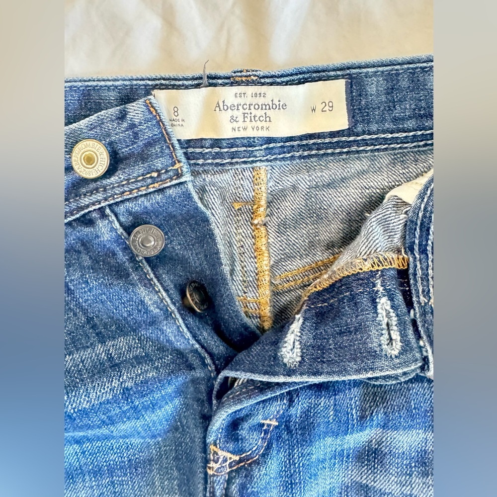 Mini Skirt Denim Abercrombie size 8 waist 29